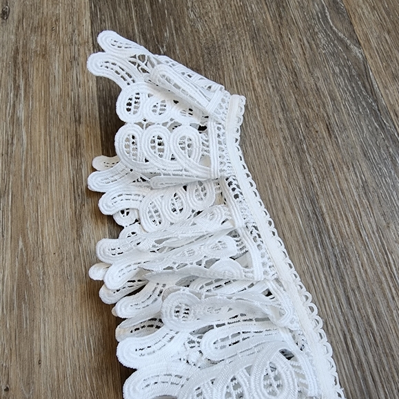 ANTHROPOLOGIE RUFFLED LACE TANK TOP - Picture 14 of 15